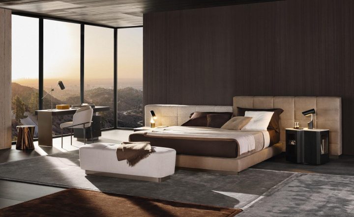 Lawrence Bed, Minotti