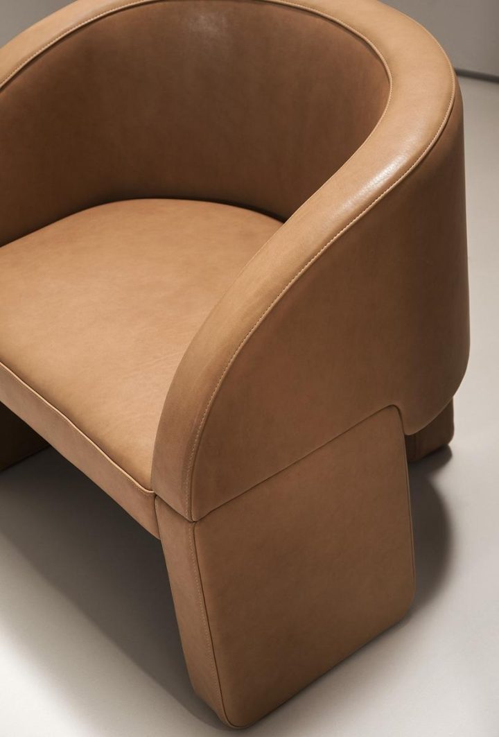 Lazybones Lounge Armchair, Baxter