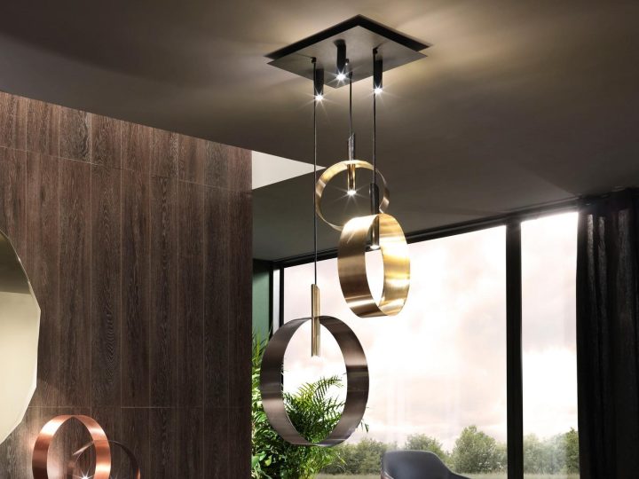 Led Loop S Pendant Lamp, Riflessi