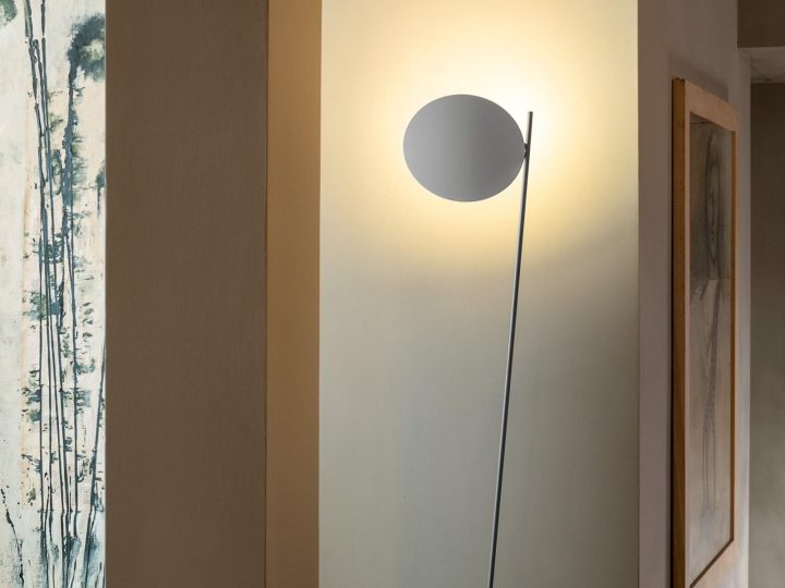 Lederam F0 Floor Lamp, Catellani & Smith