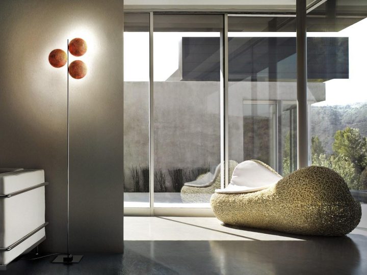 Lederam F3 Floor Lamp, Catellani & Smith