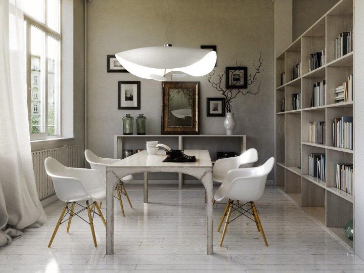 Lederam Manta S2 Pendant Lamp, Catellani & Smith