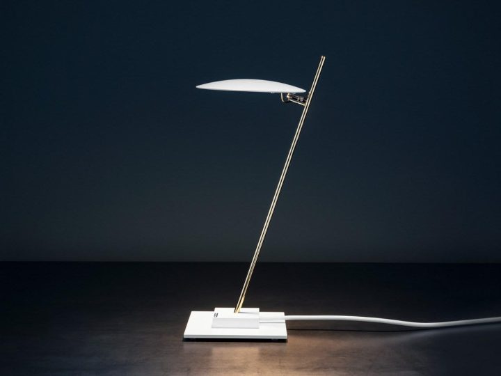 Lederam T1 Table Lamp, Catellani & Smith