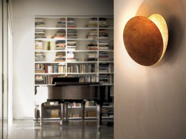 Lederam W Wall Lamp, Catellani & Smith