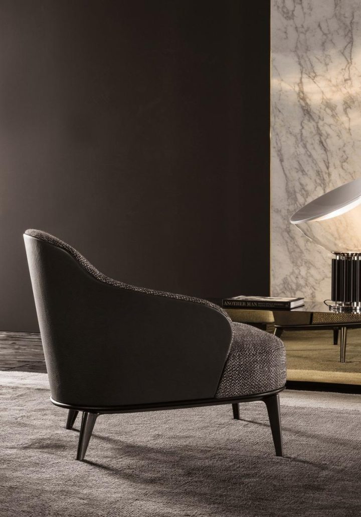 Leslie Armchairs Armchair, Minotti