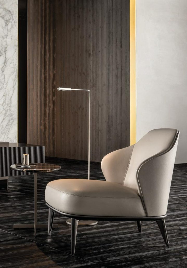 Leslie Armchairs Armchair, Minotti