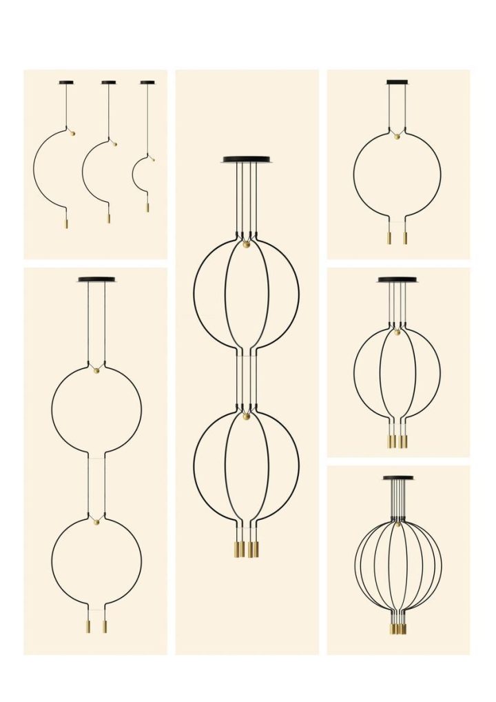 Liaison Spliaix1 Pendant Lamp, Axolight