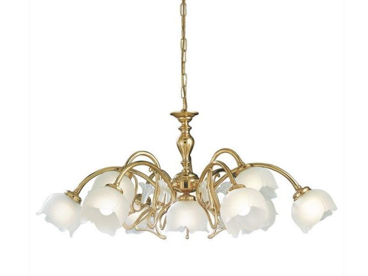 Liberty 1400/9+1 Pendant Lamp, Possoni Illuminazione