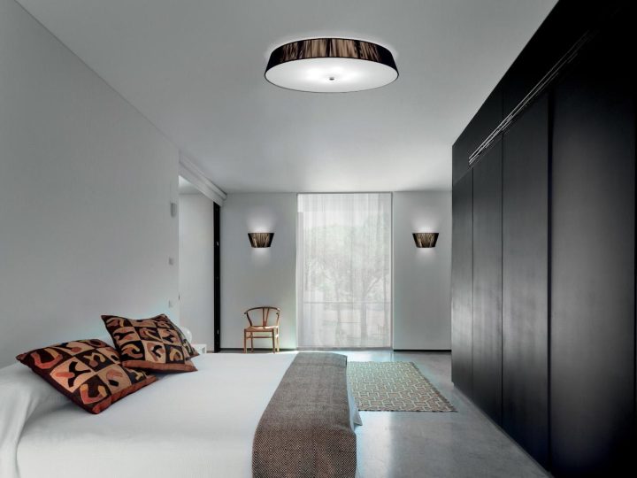 Lilith P55 Ceiling Lamp, Leucos