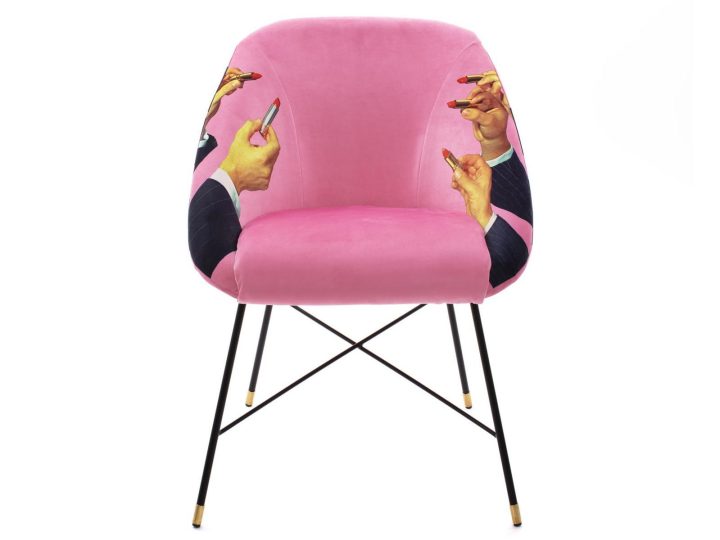 Lipsticks Pink Chair, Seletti