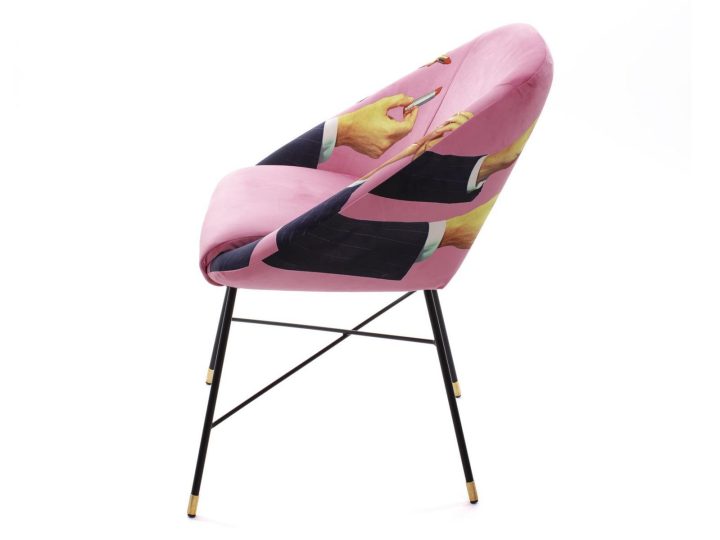 Lipsticks Pink Chair, Seletti