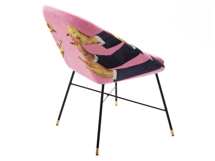 Lipsticks Pink Chair, Seletti