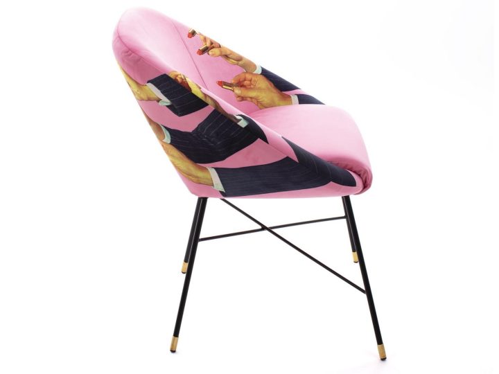 Lipsticks Pink Chair, Seletti