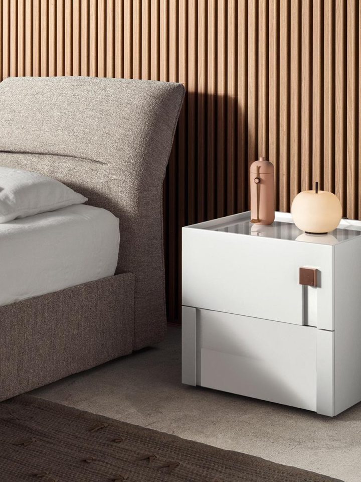 Logos Bedside Table, Pianca