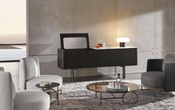 Lou Bar Cabinet, Minotti