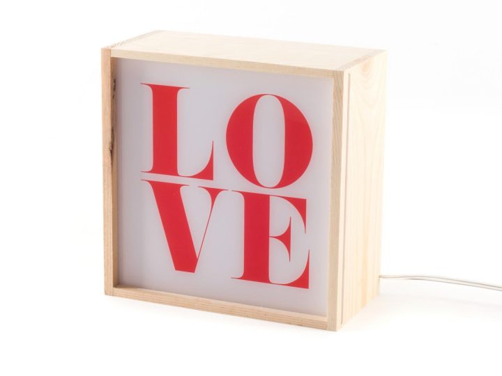 Love Table Lamp, Seletti