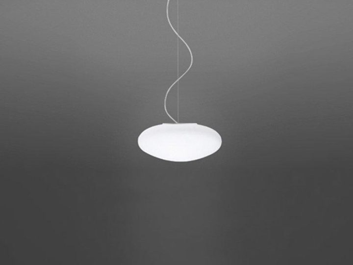 Lumi White Pendant Lamp, Fabbian