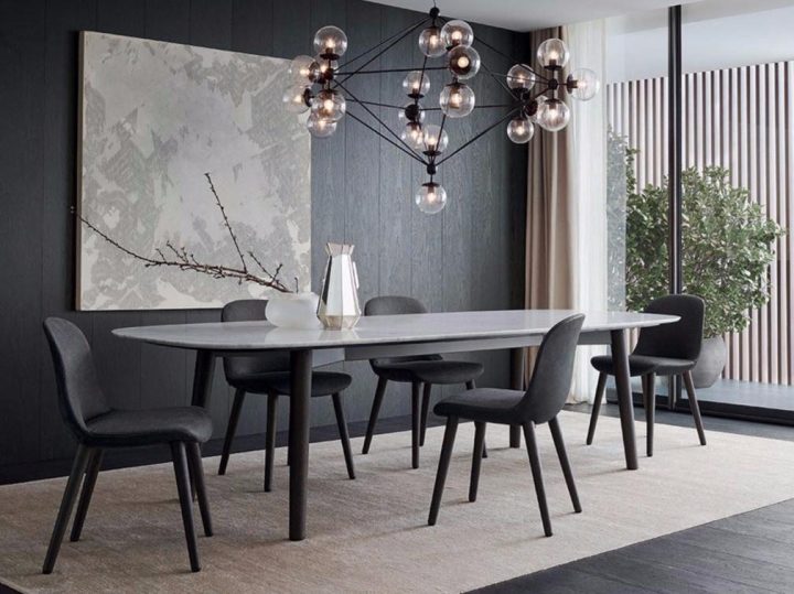 Mad Dining Table Table, Poliform