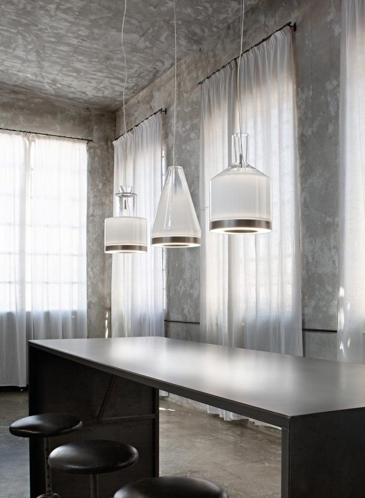 Medea Sp1 Pendant Lamp, Vistosi