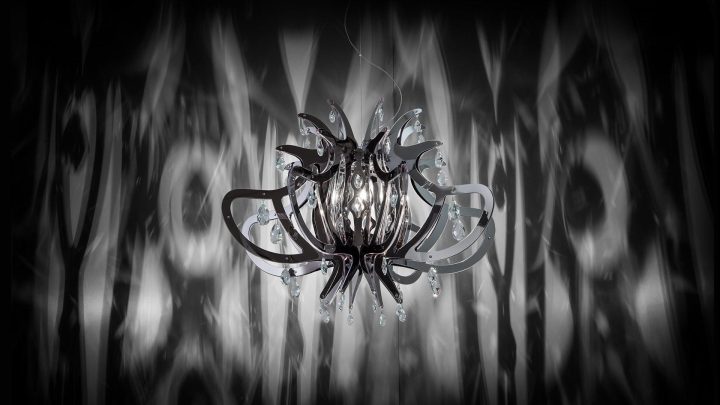 Medusa Pewter Pendant Lamp, Slamp