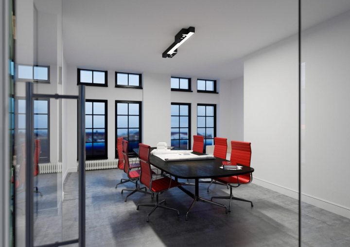 Metroffice Ceiling Lamp, Dark