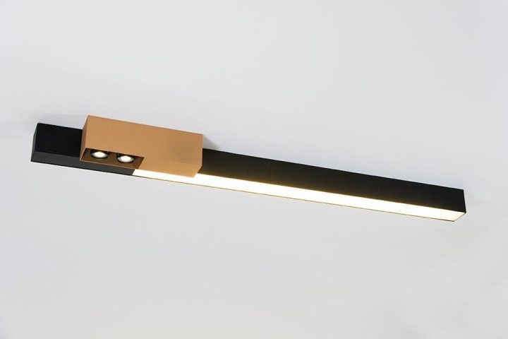 Metroffice Ceiling Lamp, Dark