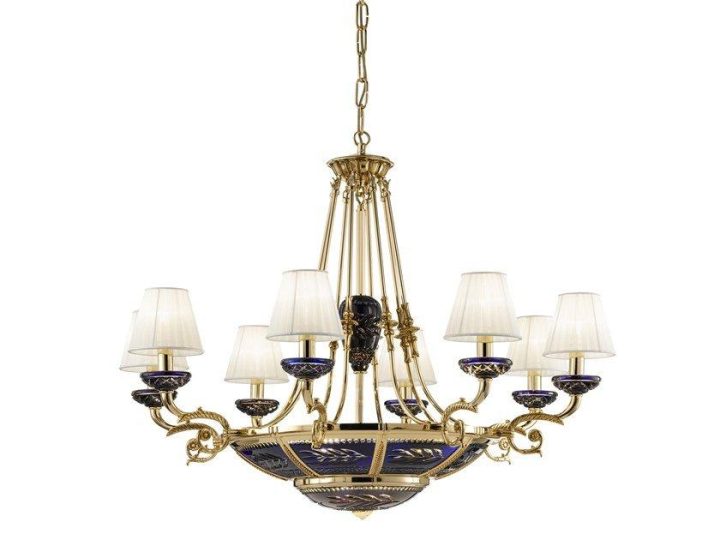 Michelangelo 3999/6+8 Pendant Lamp, Possoni Illuminazione