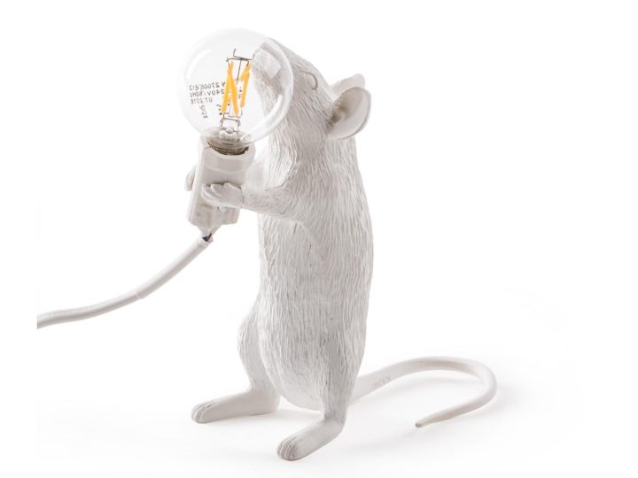 Mouse Lamp Standing Step Table Lamp, Seletti