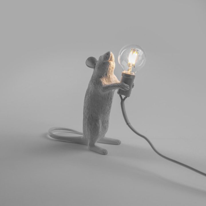 Mouse Lamp Standing Step Table Lamp, Seletti