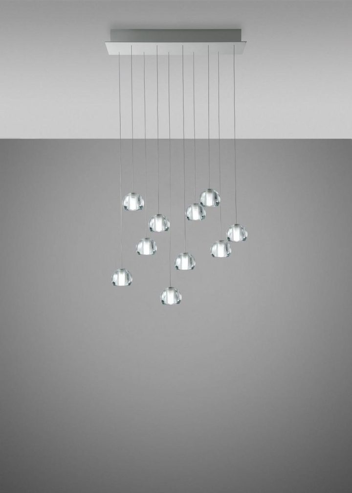 Multispot Beluga Pendant Lamp, Fabbian