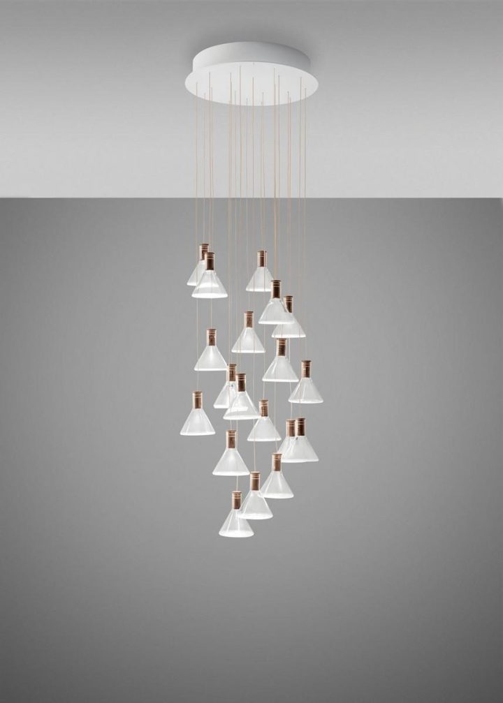 Multispot Polair Pendant Lamp, Fabbian