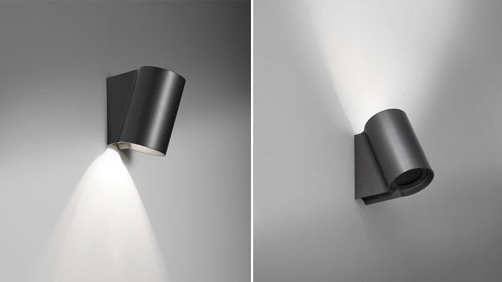 Oblique Outdoor Wall Lamp, Artemide