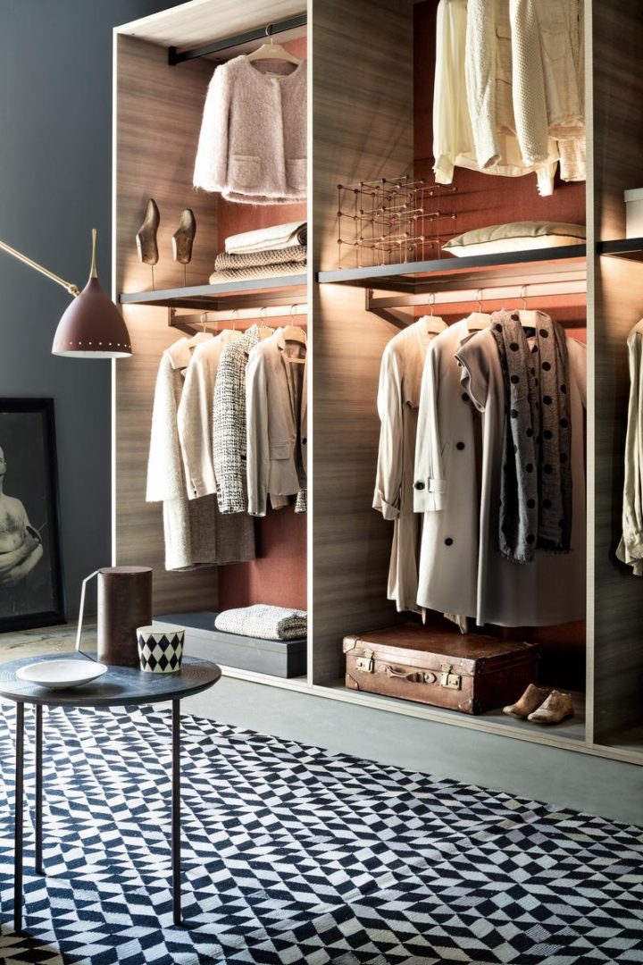 Open Walk In Closet, Lema