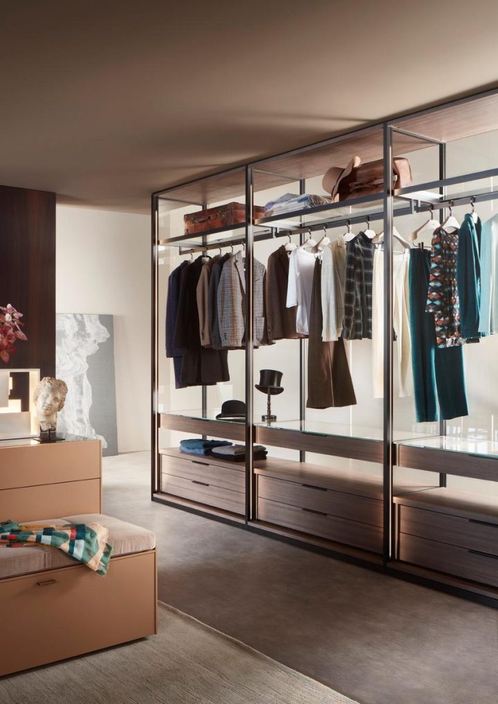 Open Walk In Closet, Lema