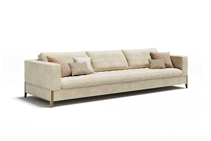 Oyster 3p Sofa, Capital Collection