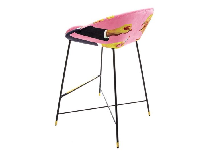 Pink Lipsticks Bar Chair, Seletti