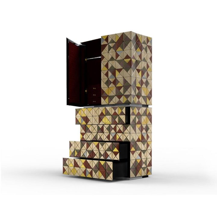 Pixel Anodized Highboard, Boca Do Lobo