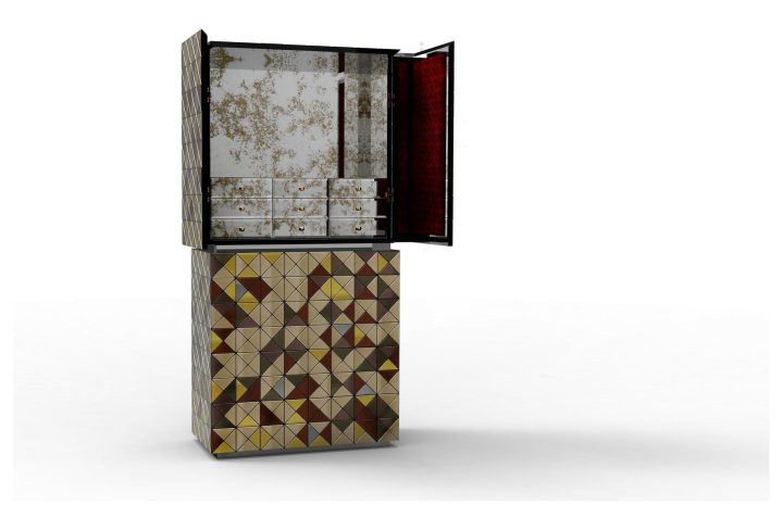 Pixel Anodized Highboard, Boca Do Lobo