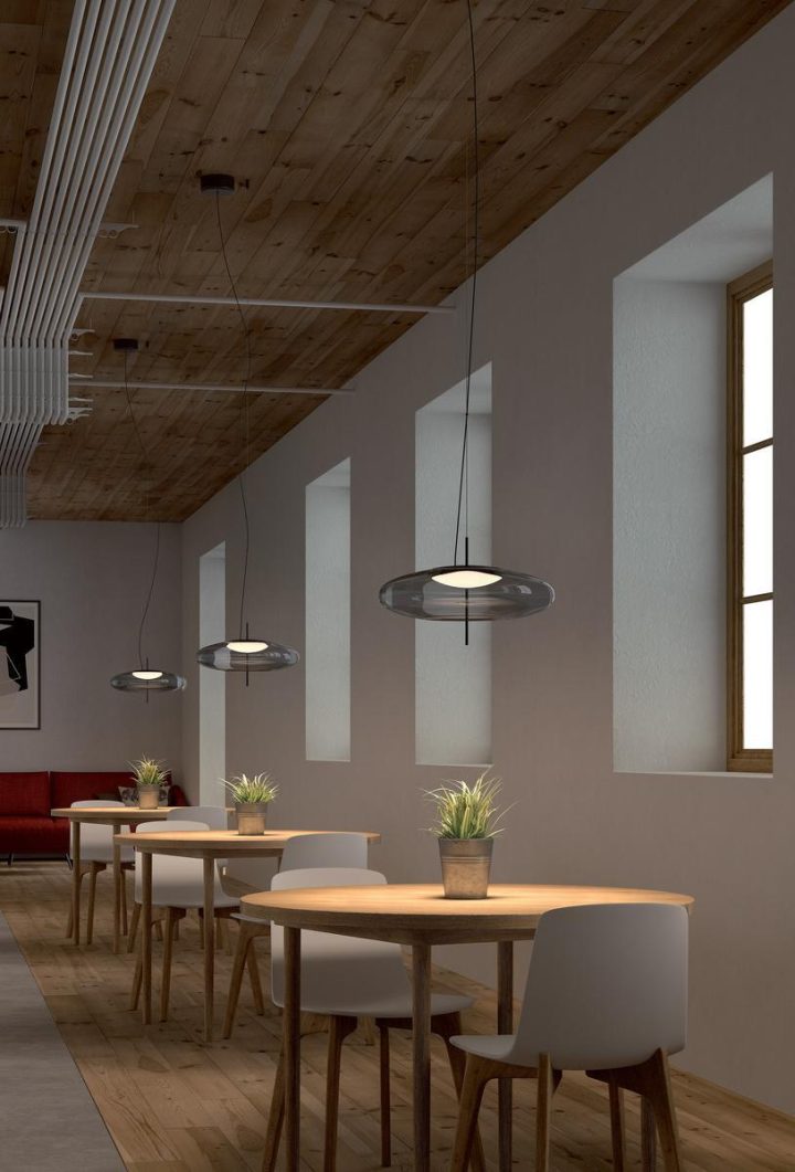 Plat Pendant Lamp, Leds C4