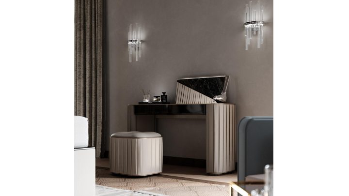 Plissè Dressing Table, Reflex