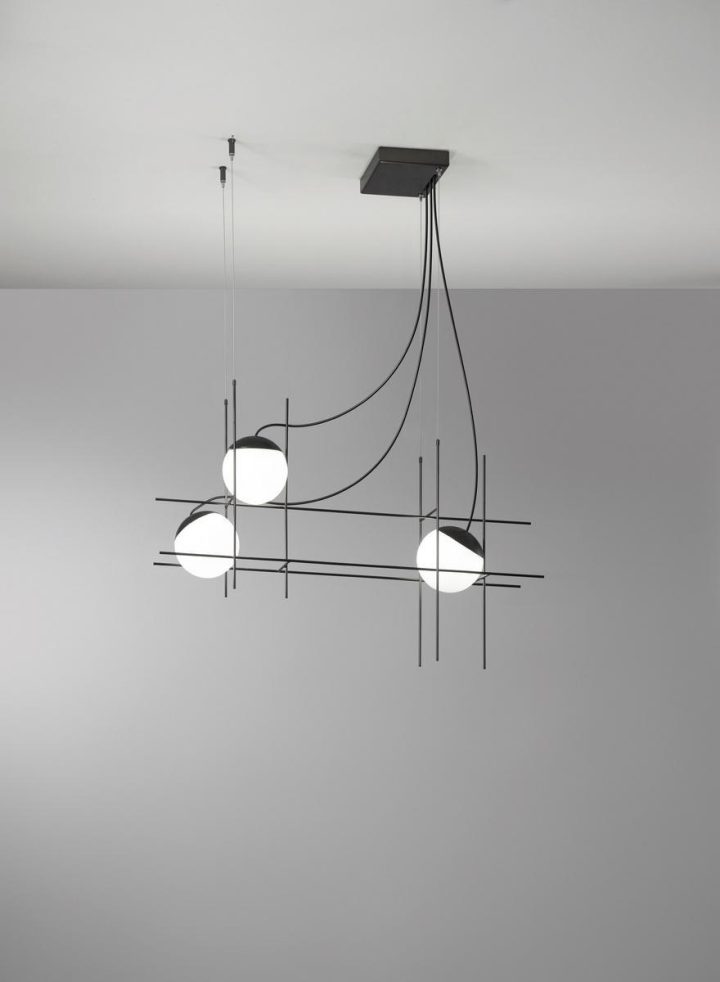 Plot Frame Sp Pendant Lamp, Vistosi