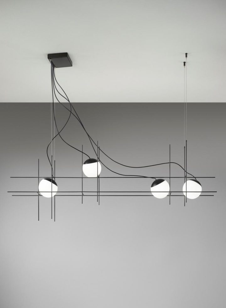 Plot Frame Sp Pendant Lamp, Vistosi