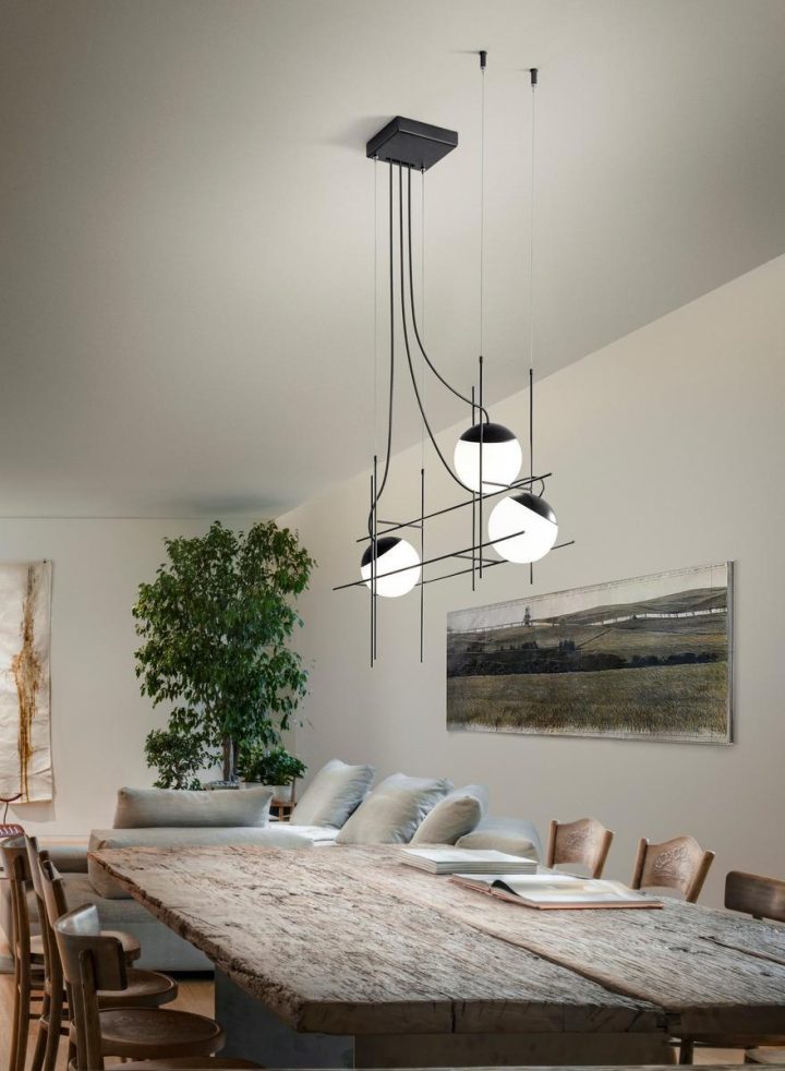 Plot Frame Sp Pendant Lamp, Vistosi