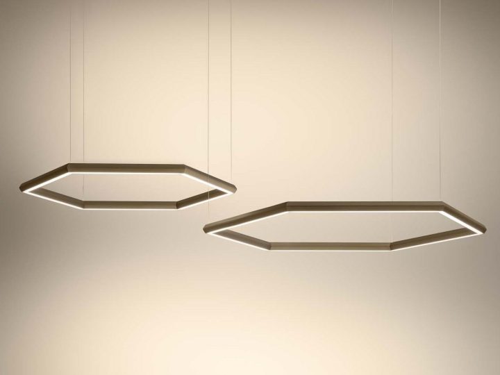 Poly Esagono Pendant Lamp, Olev