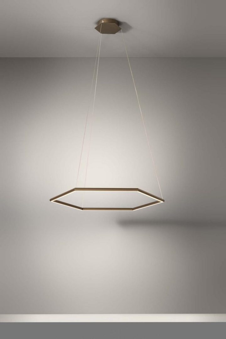 Poly Esagono Pendant Lamp, Olev