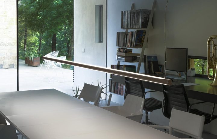 Poly Linear Pendant Lamp, Olev