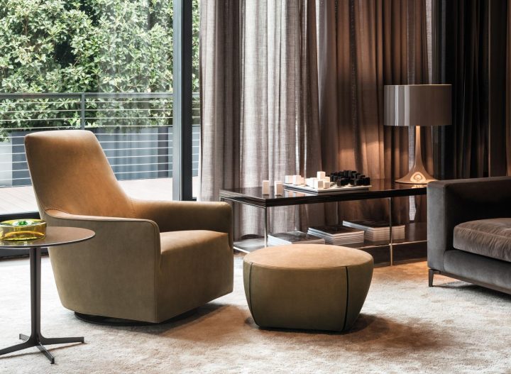 Portofino Armchair, Minotti