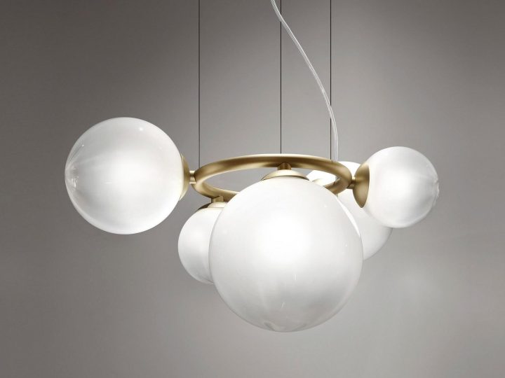 Puppet Ring Sp Pendant Lamp, Vistosi