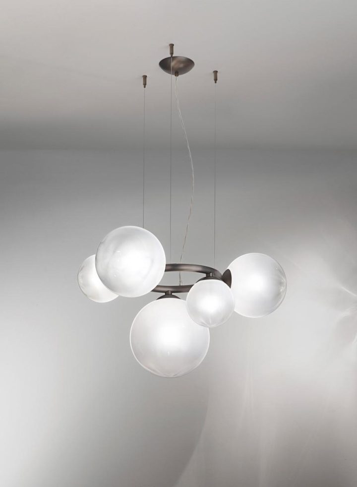 Puppet Ring Sp Pendant Lamp, Vistosi