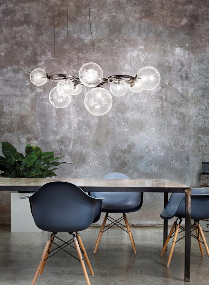 Puppet Ring Sp Pendant Lamp, Vistosi